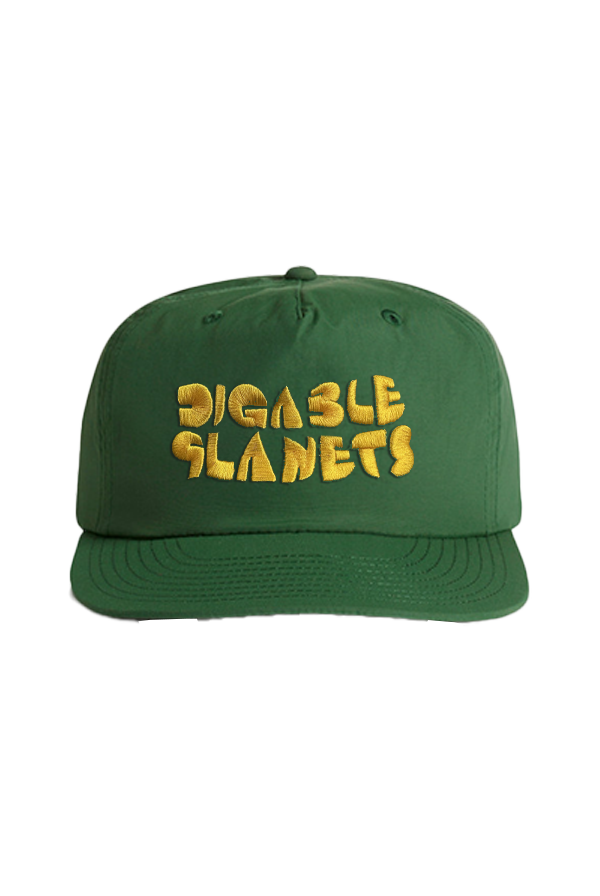 Gold Logo Surf Cap (Green)