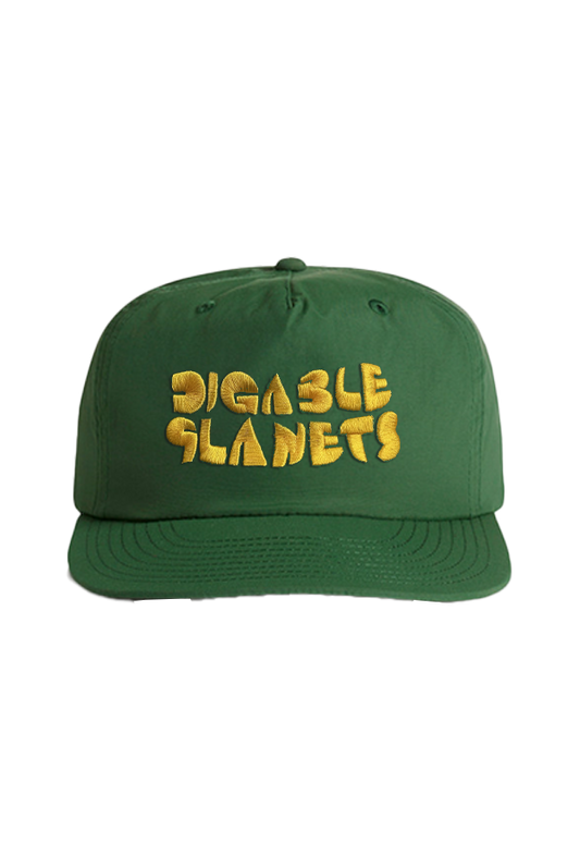 Gold Logo Surf Cap (Green)