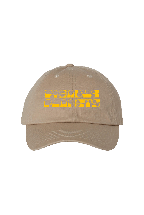 Gold Logo Dad Cap (Khaki)